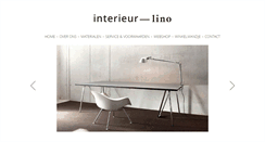 Desktop Screenshot of interieurlino.com